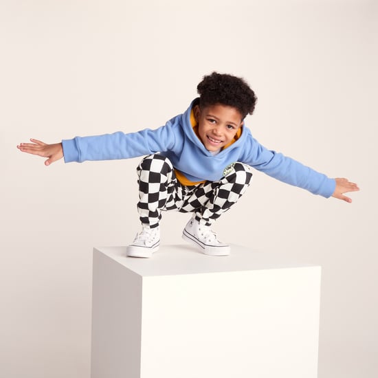 Polypay Kids Shaun the Sheep Sweat Pant - Black Woolly Checkerboard - Image 4