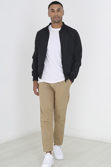 Black Bomber Jacket - Image 3
