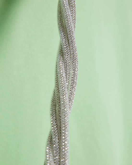 River Island Womens Hoodie Green Year Zero Embellished Cord - Image 5