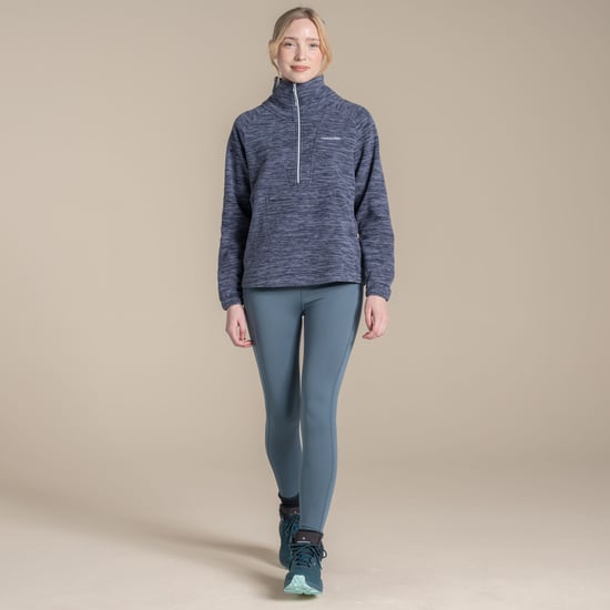 Craghoppers Womens/Ladies Esk II Half Zip Fleece Top (Anthracite) - Image 1