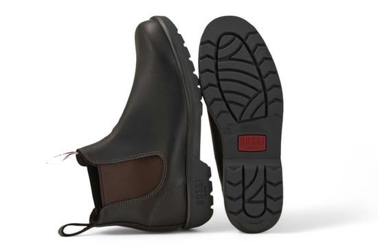 Rossi 303 Endura Brown Leather Chelsea Boots - Image 4