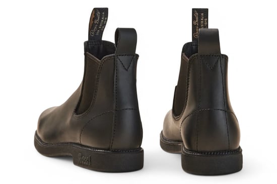 Rossi 607 Booma Black Leather Chelsea Boots - Image 5