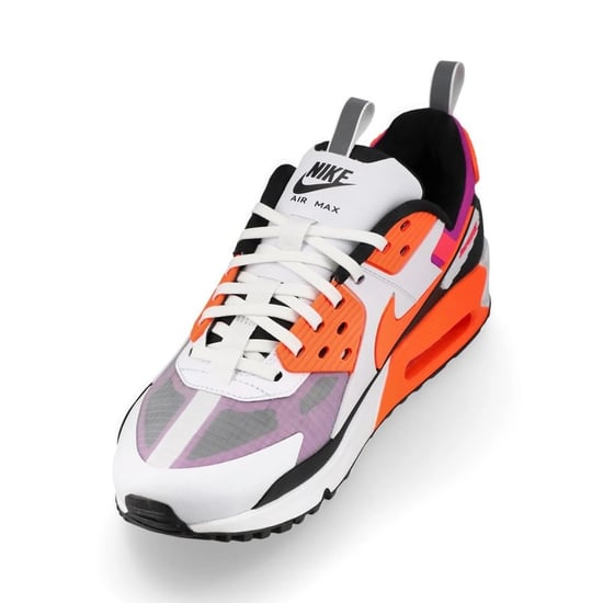 Nike Air Max 90 Drift White Hyper Crimson sneakers wit - Image 2