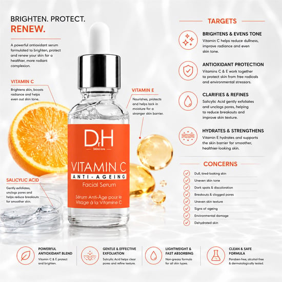 Dr H Anti-Aging Vitamine C Gezichtsserum 30ml - Image 5