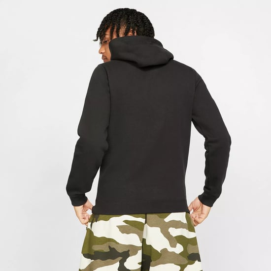 Nike Black Club Fleece Pullover Hoodie - Image 3