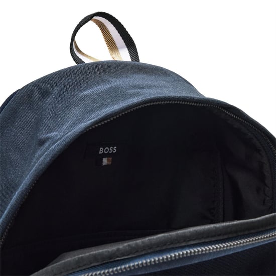 Accessories Boss Pixel Backpack in Navy - Image 3