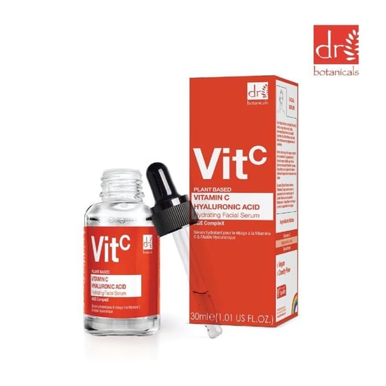 Dr. Botanicals Vitamine C & Hyaluronzuur Gezichtsserum 30ml + Anti-Aging Duo Hydraterende Crème 60ml - Image 3
