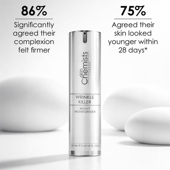 skinChemists Anti-Ageing Wrinkle Killer Night Moisturiser 50ml for Fine Lines, Wrinkles, Loss of Firmness - Image 2