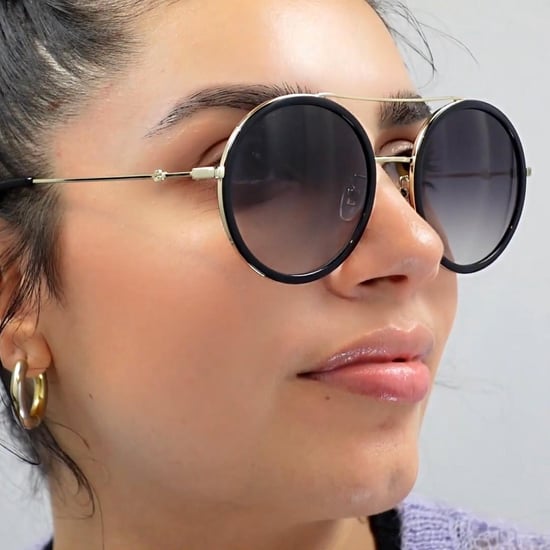 Gucci Sunglasses GG0061S 001 Black Gold Grey Gradient - Image 6