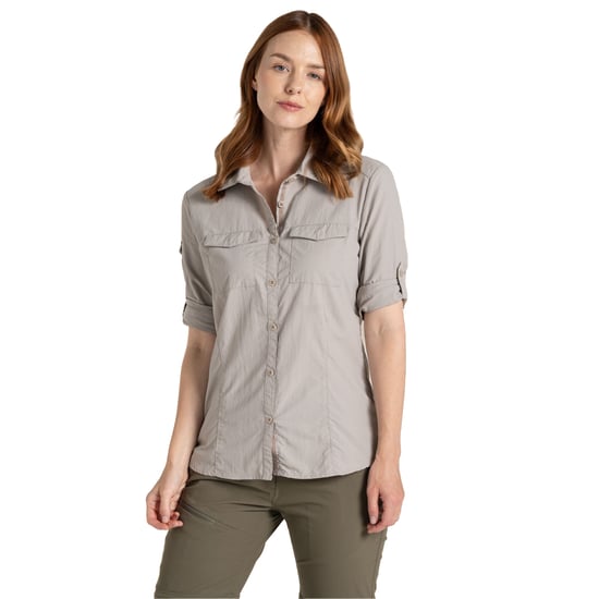 Craghoppers Dames/Dames Adventure III Nosilife Shirt Met Lange Mouwen (Zachte champignon) - Image 3