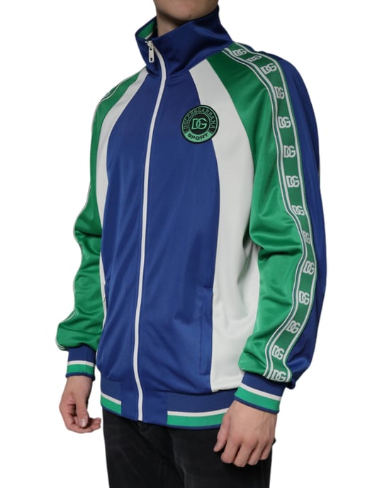Färgblock Zip-up Träningsjacka - Image 3