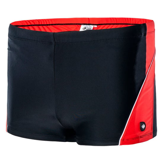 Aquawave Heren Helder Zwemshort (Zwart/Vuurrood) - Image 4