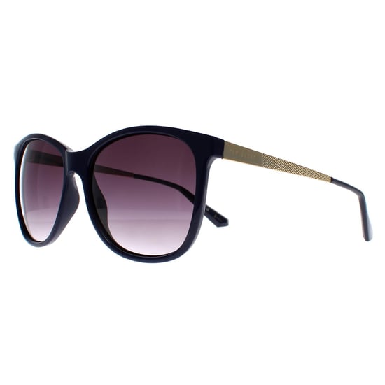 Ted Baker TB1673 608 blauwpaarse zonnebril met kleurverloop - Image 2