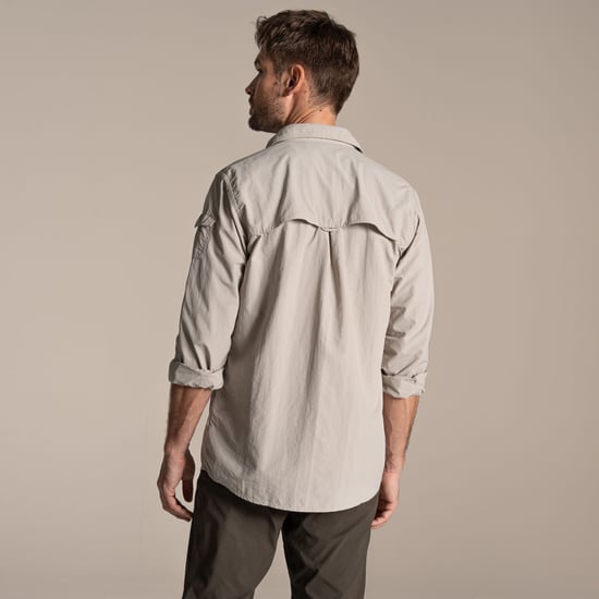 Craghoppers Mens Adventure III Nosilife Long-Sleeved Shirt (Parchment) - Image 3
