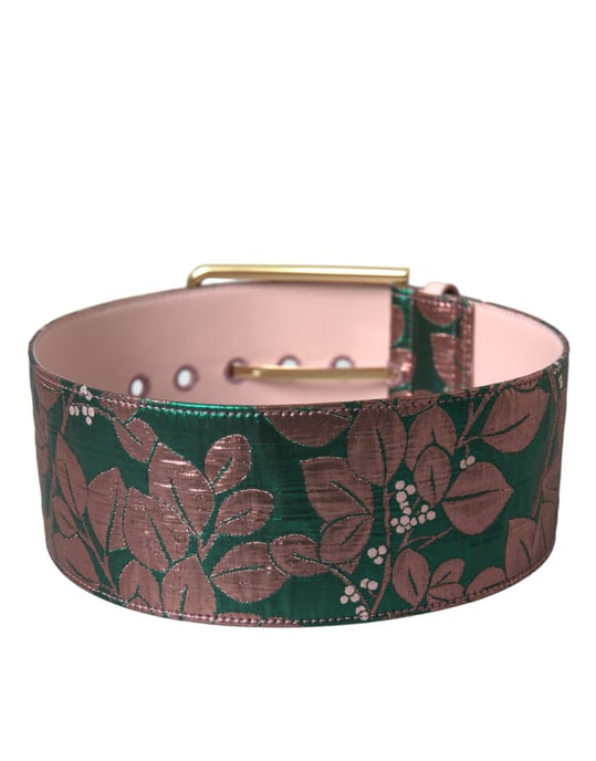 Bloemen Brocade Brede Tailleband - Image 3