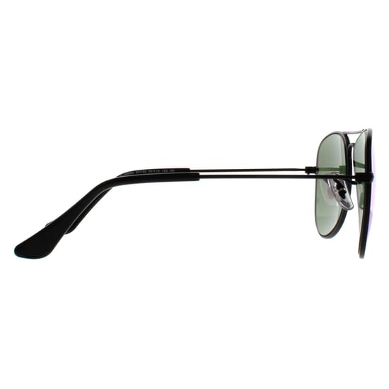 Ray-Ban Junior Zonnebril 9506 201/55 Zwart Blauw Flash Mirror - Image 4