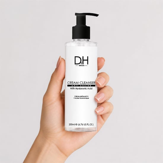 Dr H Advanced Cream Cleanser with Hyaluronic Acid 200ml for Dryness, Fine Lines, Wrinkles, Acne, Blemishes - Image 3