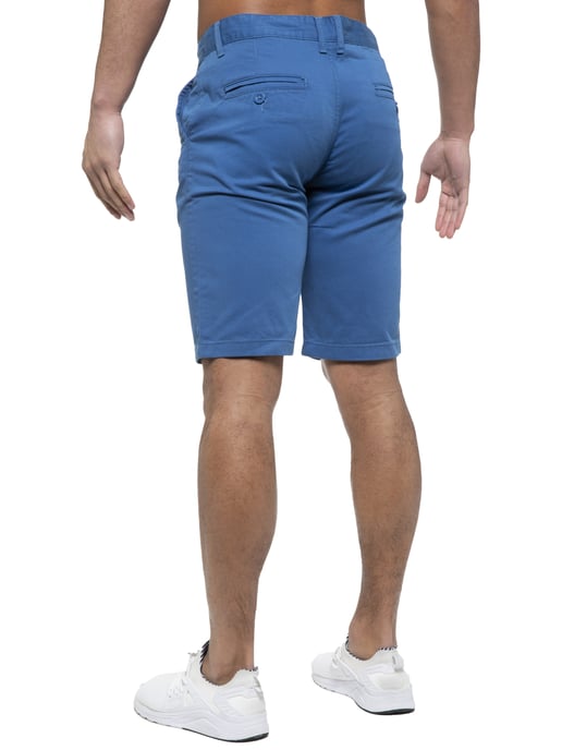 Enzo | Mens Chino Shorts In Royal Blue - Image 5