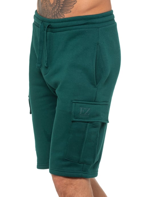 Enzo | Heren Cargo Korte Broek - Groen - Image 4