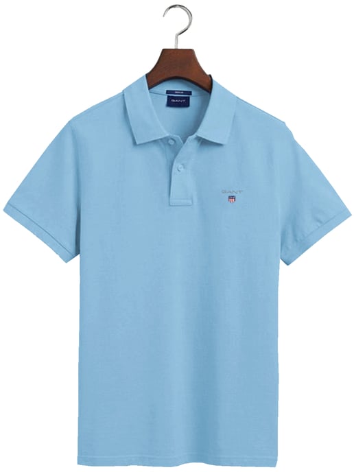 Gant | Mens Short Sleeve Polo Shirt - Image 5