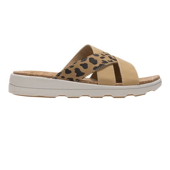 Regatta Dam/Ladies Cassie Leopardmönstrade sandaler (Tan) - Image 3