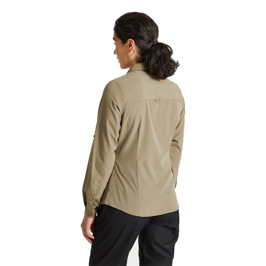 Craghoppers Dames/dames Expert Kiwi Shirt met lange mouwen (Kiezelsteentjes) - Image 4