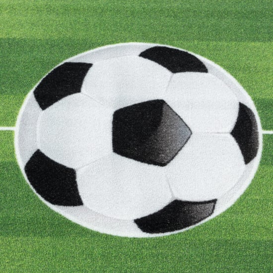 Muratap Play vloerkleed kinderkamer voetbal laagpolig 80x120 cm - Image 4
