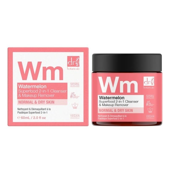 Dr Botanicals Watermelon Superfood 2-in-1 Reinigingsgel & Make-up Remover 60 ml - Image 1