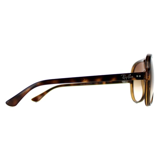 Ray-Ban Aviator Unisex Light Havana Brown Gradient Sunglasses - Image 4
