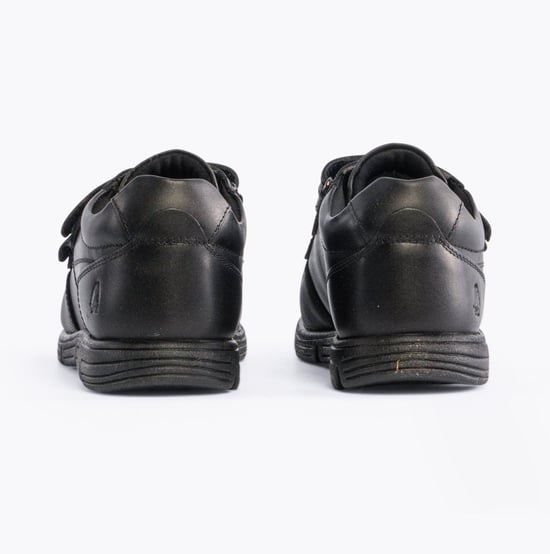 LUCAS Jongens Leren School Sneakers Zwart - Image 3
