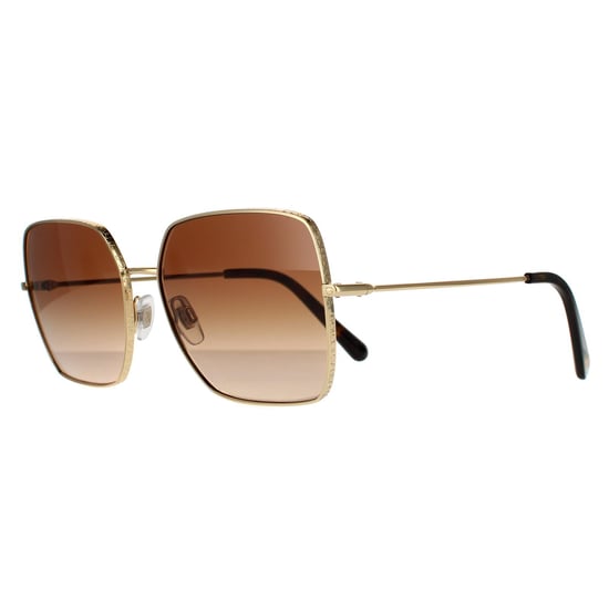 Dolce & Gabbana zonnebril DG2242 02/13 Gold Dark Brown Gradiënt - Image 2