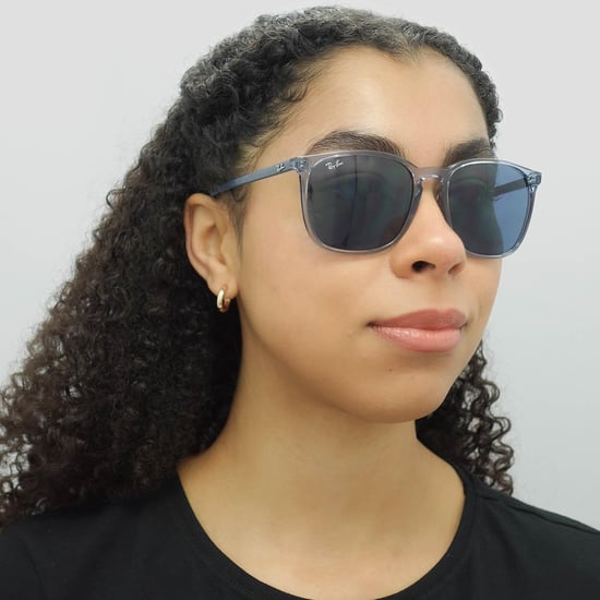 Ray-Ban Square Mens Transparent Blue Blue Gradient solglasögon - Image 5