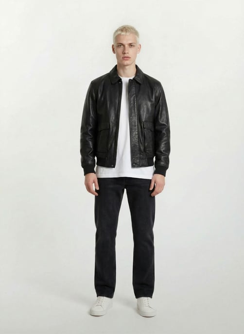 True Prodigy Lederjacke Ryder - Image 3