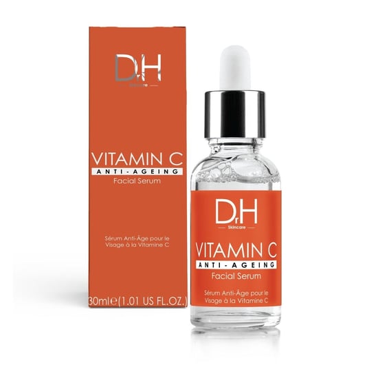 Dr H Anti-aging gezichtsserum met vitamine C 30 ml + anti-aging nachtcrème met vitamine C 60 ml - Image 2