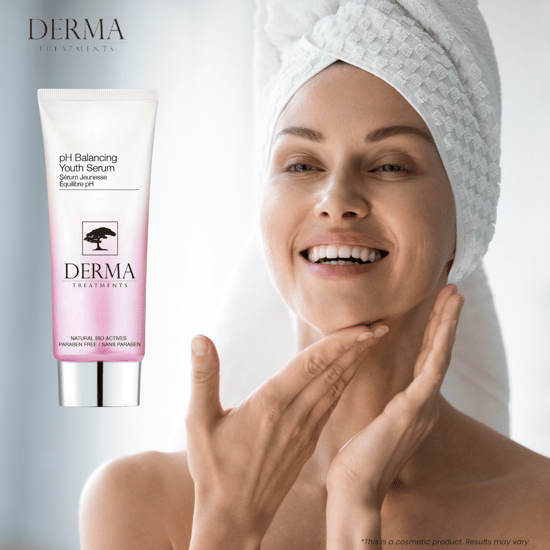 Derma Treatments pH Balancing Youth Anti-Ageing Serum 30ml for Fine Lines, Wrinkles, Loss of Firmness - Image 3