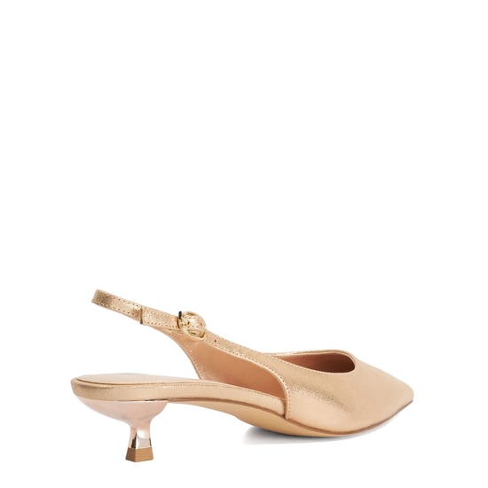 Dune Ladies Catalinas - Leather Kitten Heel Sling-Backs - Image 4