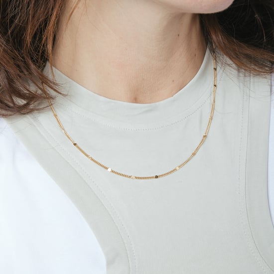 Luxenter collier afgewerkt in 18K geel goud - Ejae - Image 4