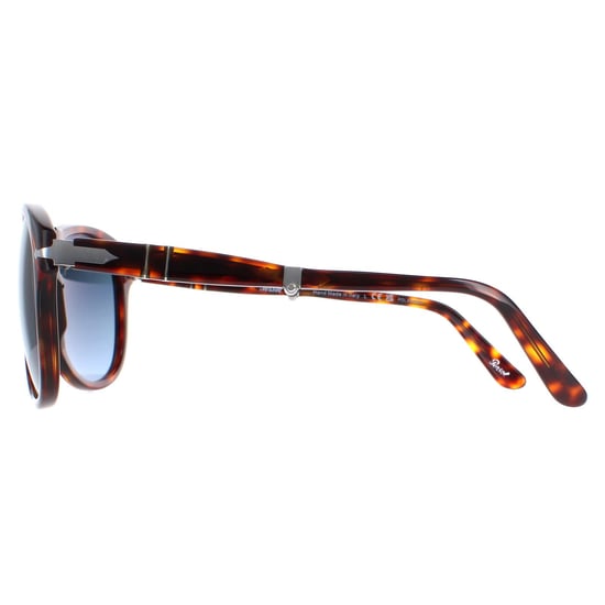 Persol Aviator Herrbruna Havana Blå Gradient Polariserade Solglasögon - Image 3