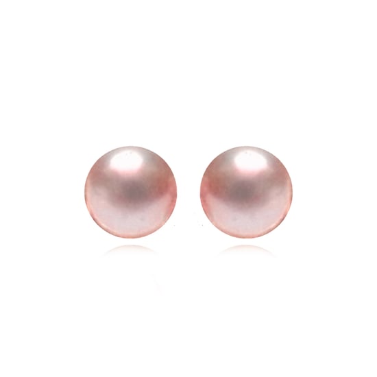 Luxenter Luxenter oorbellen, 925 sterling zilver en gerhodineerde roze parelgel - Image 1
