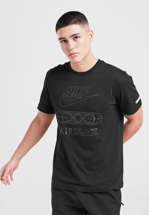 Nike Mens Air Max Tonal T Shirt in Black - Image 1