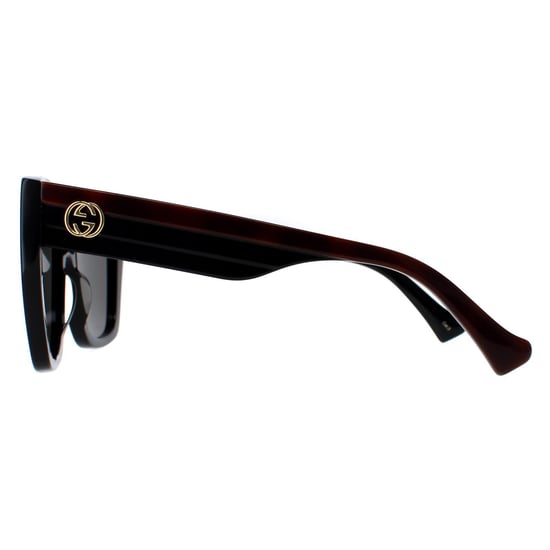 Gucci Square Womens Havana Black Grey GG1300S - Image 3