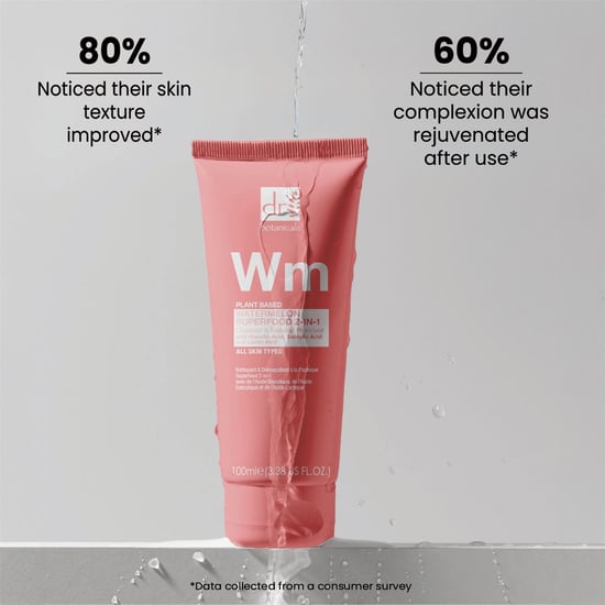 Dr. Botanicals Watermelon Superfood 2-in-1 Cleanser with Glycolic Acid, Salicylic Acid 100ml for Acne, Blemishes, Large Pores, Dullness - Image 2