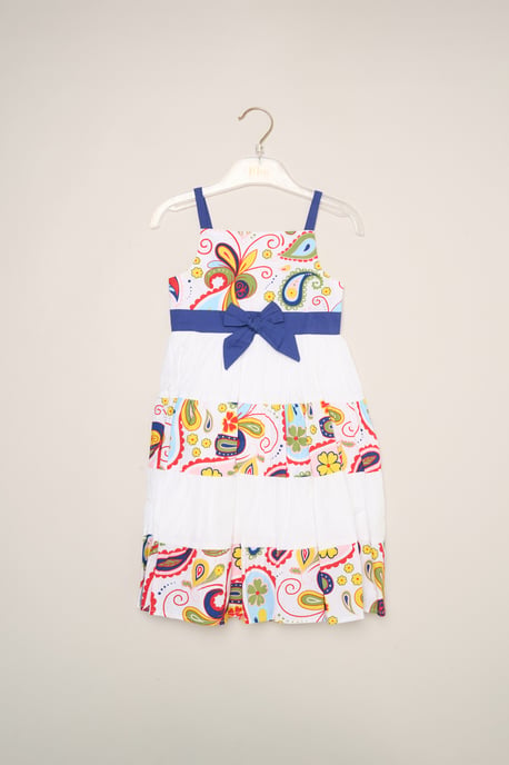Paisley Print Strappy Dress - Image 1
