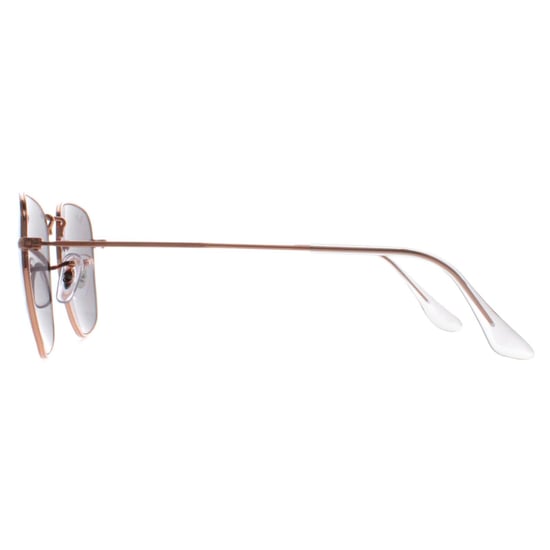Ray-Ban Vierkant Unisex Roségoud Donkergrijs RB3857 Frank - Image 3