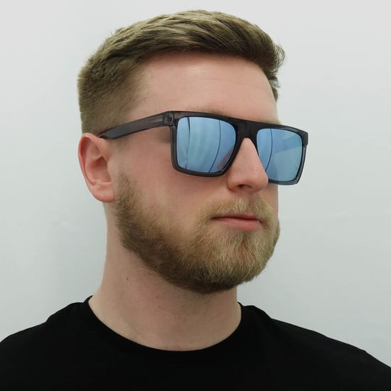 Hugo by Hugo Boss Sunglasses HG 1069/S PJP 3J Crystal Blue Blue Mirror - Image 6