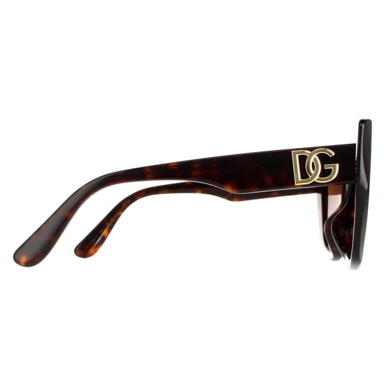 Dolce & Gabbana Butterfly Womens Dark Havana Brown Gradient DG4405F - Image 4