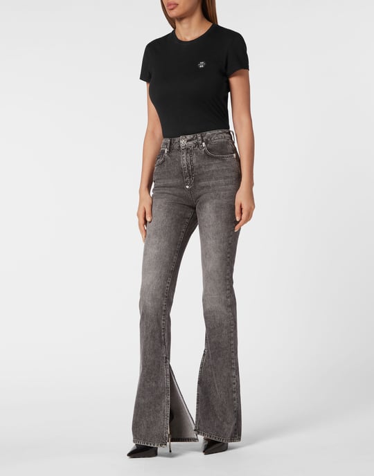 Jeans Flare Fit Skull - Image 3