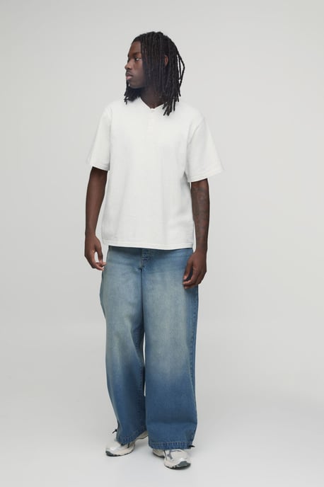 Basic Parachute Fit Jeans - Image 4