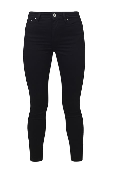 Black Organic Cotton Skinny Denim Jeans - Image 5