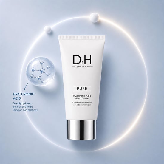 Dr H Hyaluronic Acid Anti-Ageing Hand Cream 50ml for Dryness, Fine Lines, Wrinkles - Image 3